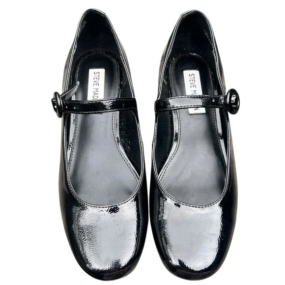 Steve Madden Jodee Mary Jane Shoes 7
Retro Schoolgirl Coquette Academia Glossy - Picture 9 of 12